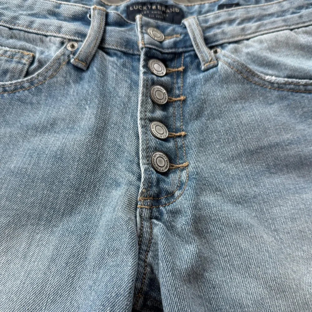 LUCKY Brand Button-Fly Boyfriend Jean Shorts Women’s Size 4/27